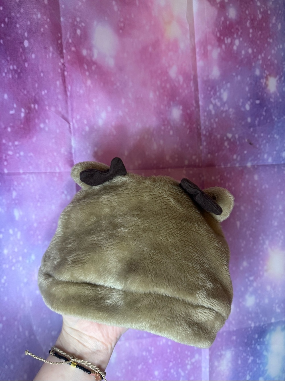Holiday time reindeer hat size 12 months 🛍